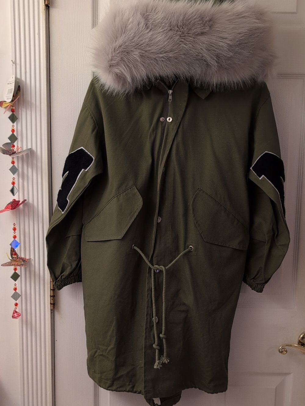 NWT "Lola" Fur Hooded "M" Parka